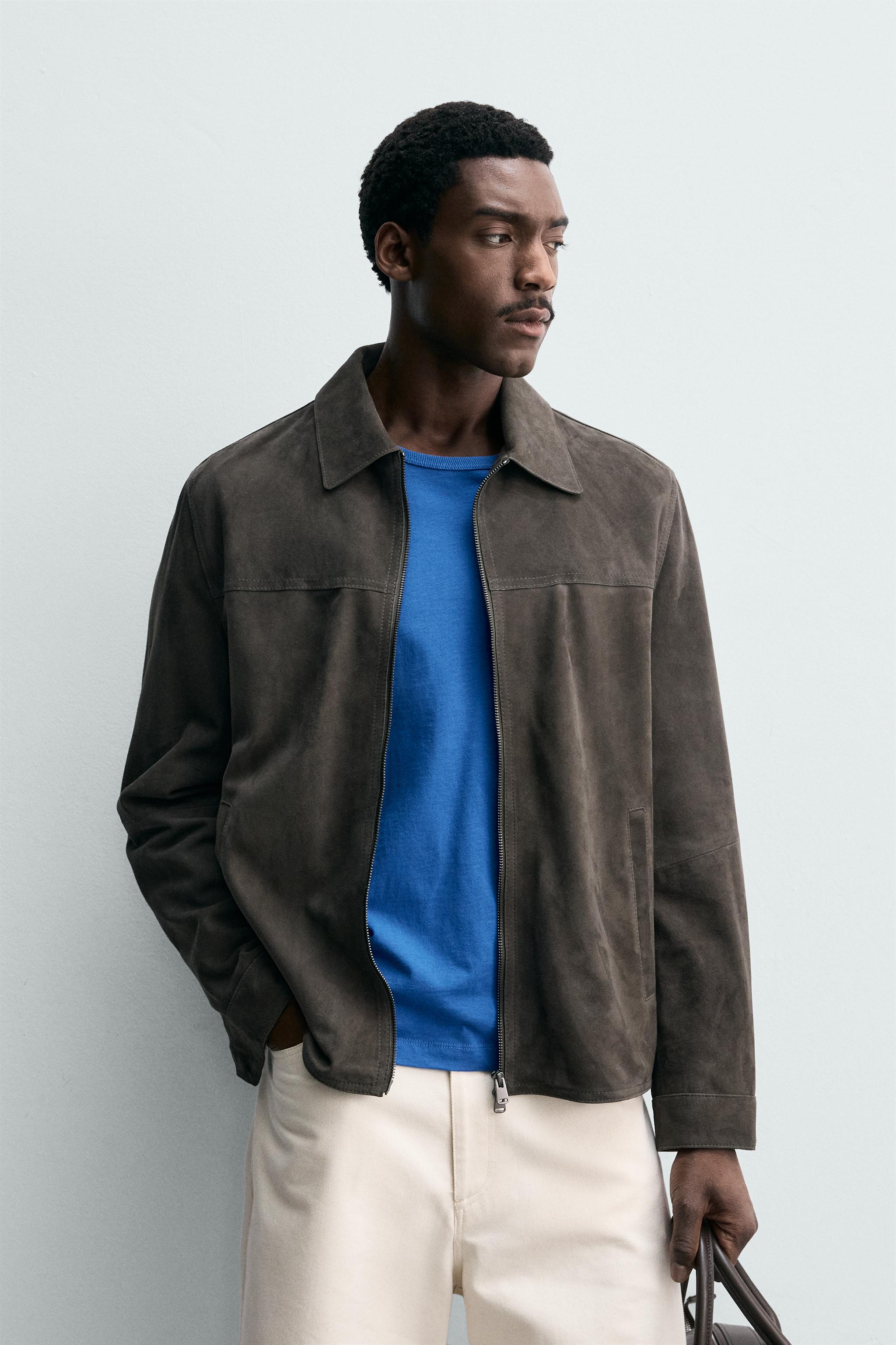 SUEDE LEATHER JACKET